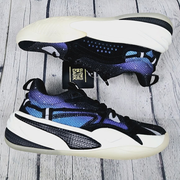 PUMA x NINTENDO | Super Mario Galaxy JR RS-Dreamer glow-in-the-dark sneakers - Picture 4 of 14